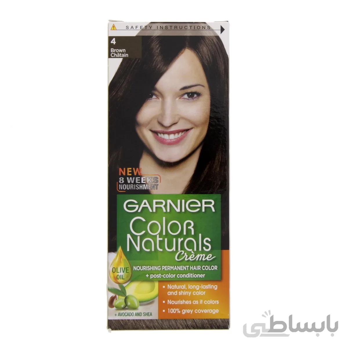کیت رنگ مو گارنیر سری Color Naturals شماره 4