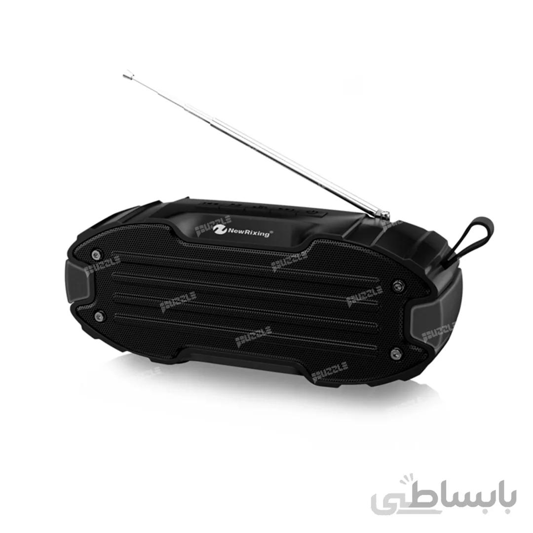 اسپیکر بلوتوثی قابل حمل نیوریکسینگ مدل NR-907FM ا NewRixing NR-907FM Portable Bluetooth Speaker
