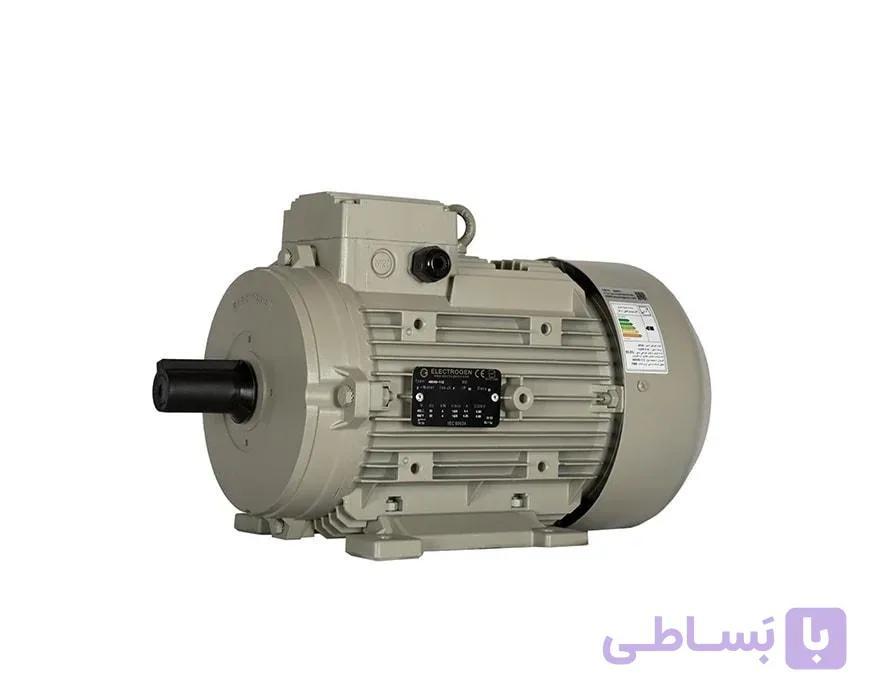 الکتروموتور الکتروژن سه فاز ۴ کیلووات ۵.۵ اسب