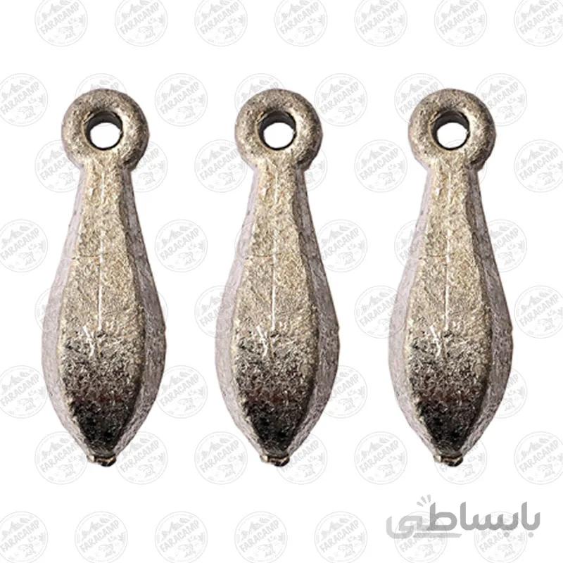 سرب ماهیگیری 65 گرم بسته 3 عددی