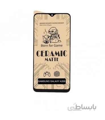گلس سرامیکی مات سامسونگ A20s (برچسب سرامیکی)