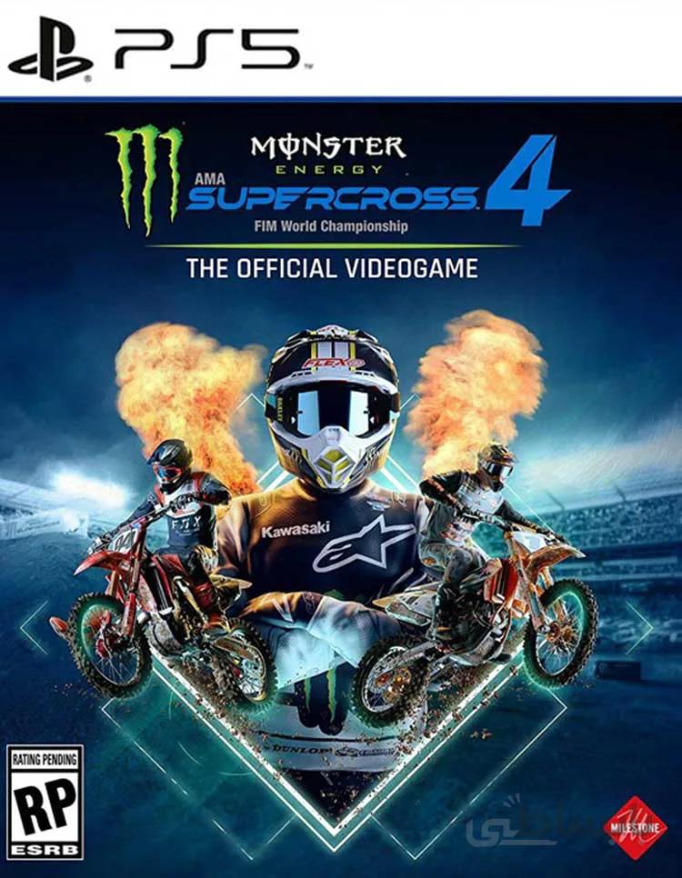 بازی Monster Energy Supercross 4 : The Official Videogame برای PS5