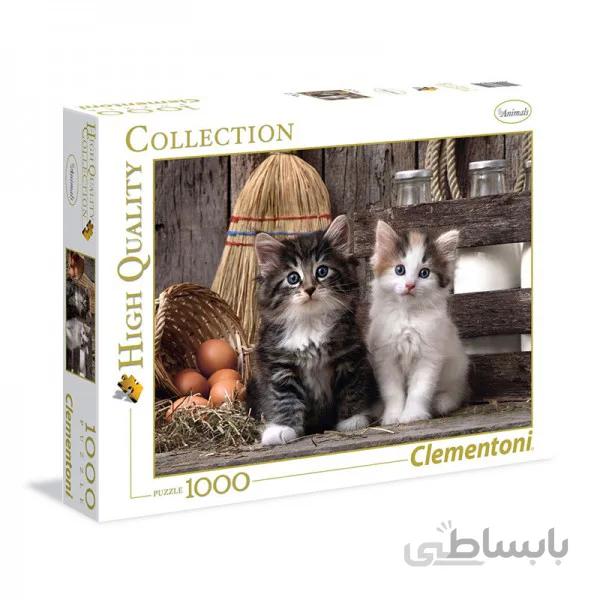 پازل کلمنتونی 1000 تکه بچه گربه های دوست داشتنی 39340