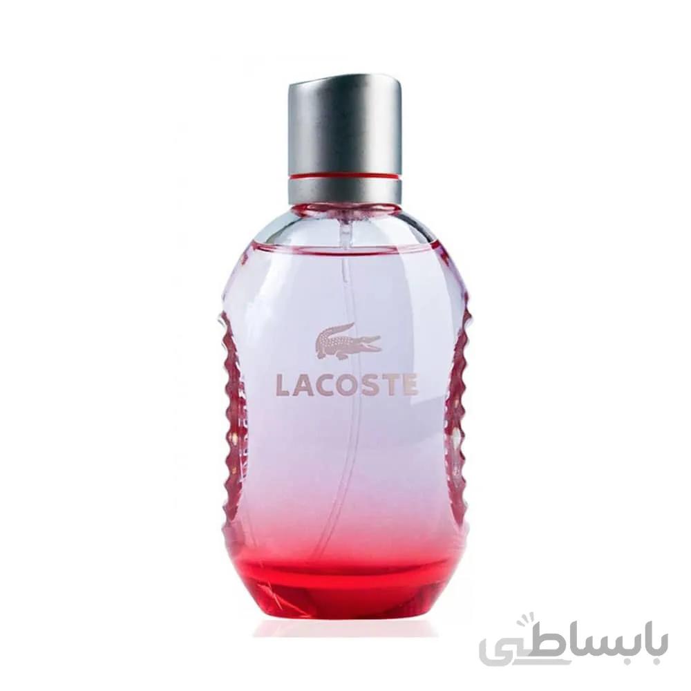 ادو تویلت مردانه لاگوست مدل «Lacoste Red» حجم 125 میلی لیتر