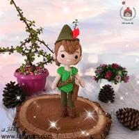 عروسک بافتنی شاهزاده پیترپن ( کد 60356 )