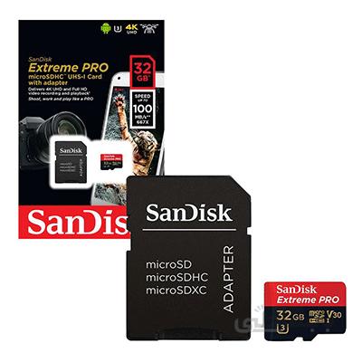 کارت حافظه Sandisk Micro SD32 GB 100 MB/S 667x