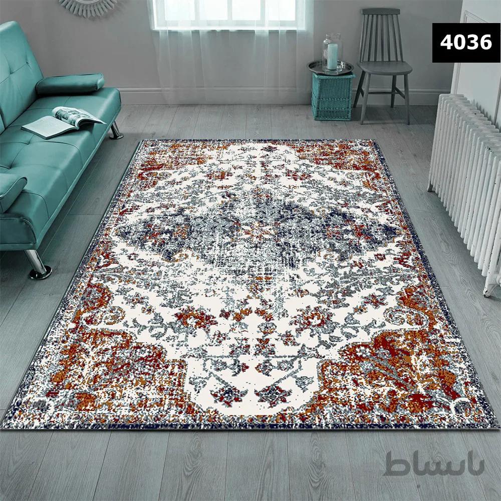 روفرشی کشدوز مخمل ترک کد 4036 سایز 400*300 سانتی متر ( 12متری )