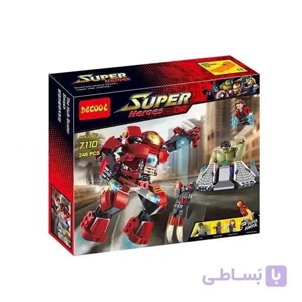 ساختنی دیکول مدل Super Heroes کد 7110