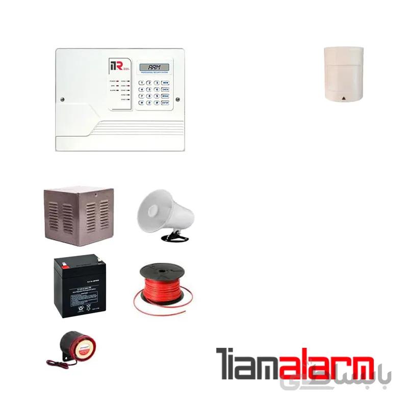 پکیج دزدگیر اماکن باسیم مدل آی تی آر سیم کارتی و تلفنی I50PR1