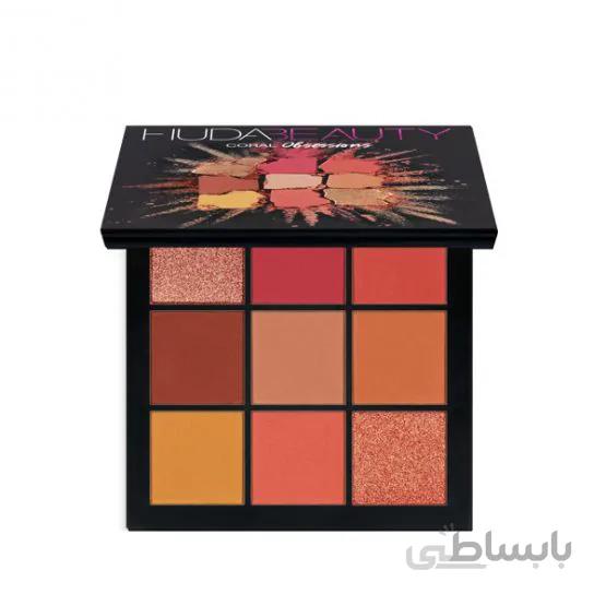 پالت سایه چشم ۹ رنگ طرح هدی بیوتی مدل Coral Obsessions