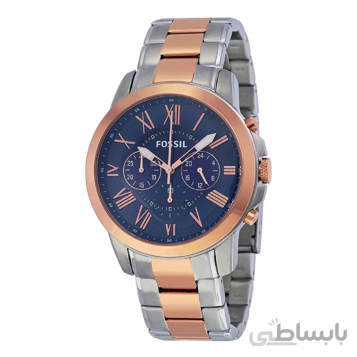 ساعت مچی عقربه ای مردانه فسیل مدل FS5024
