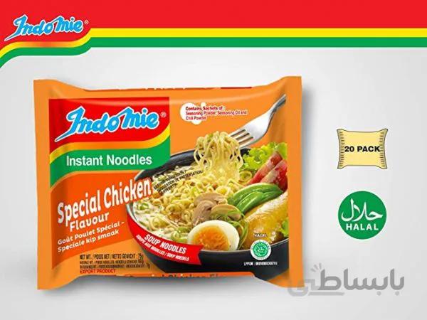 سوپ اندومی پاکتی مرغ مخصوص – Indomie Special Chicken