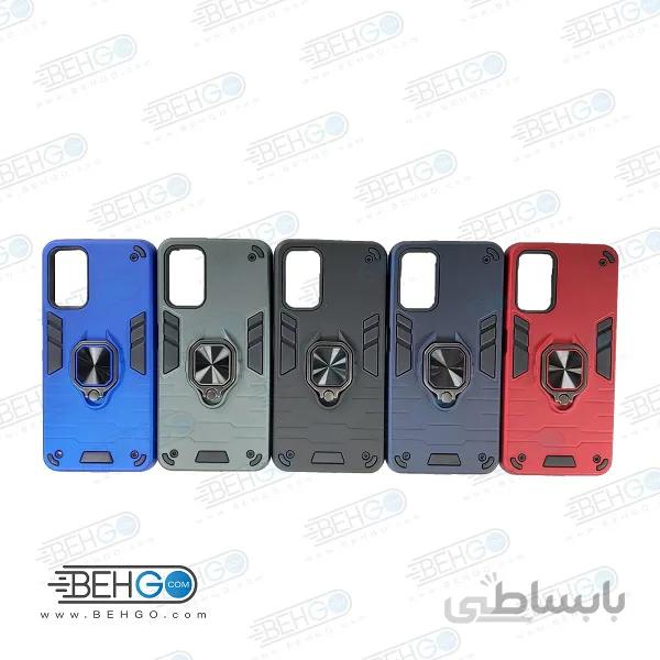 قاب گوشی شیائومی Redmi 9T گارد مدل بتمن ارمور اصلی مناسب Xiaomi Poco M3 / Redmi 9T/Redmi 9 Power ا Anti Shock BATMAN ARMOR FINGER RING CASE COVER For Xiaomi Poco M3 / Redmi 9T/Redmi 9 Power