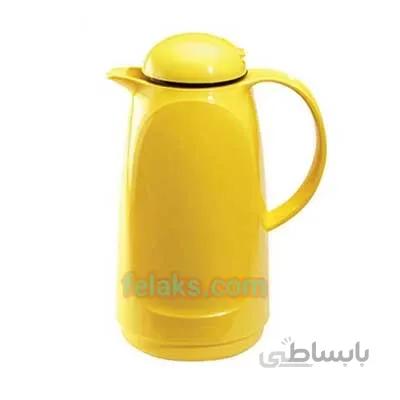 خرید فلاسک چای یزدگل یک لیتری درب کلیدی کیفیت عالی