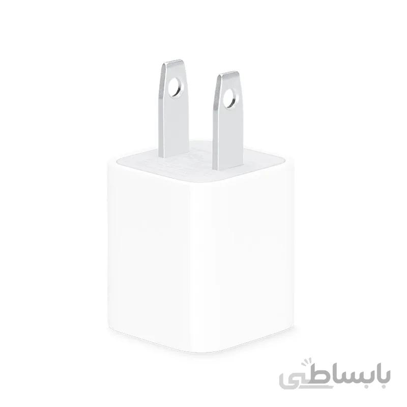 شارژر اپل 5 وات 5W USB ا IPhone 5W USB Charger