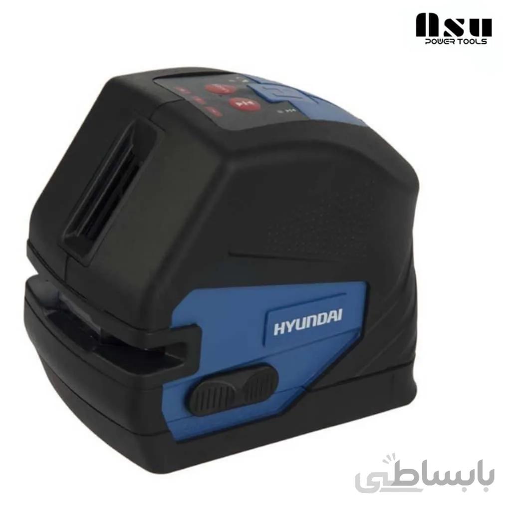 تراز لیزری نور سبز هیوندای مدل SMART100A-G \ Hyundai Cross Line Laser Level Model SMART100A-G ا Hyundai Cross Line Laser Level Model SMART100A-G