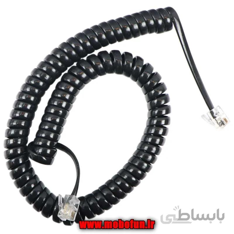 کابل گوشی تلفن فنری NEW به طول 3 متر