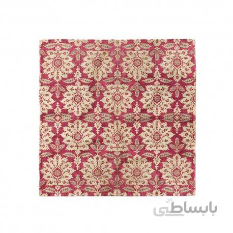 پوشت (دستمال جیب) برگ کرم قرمز