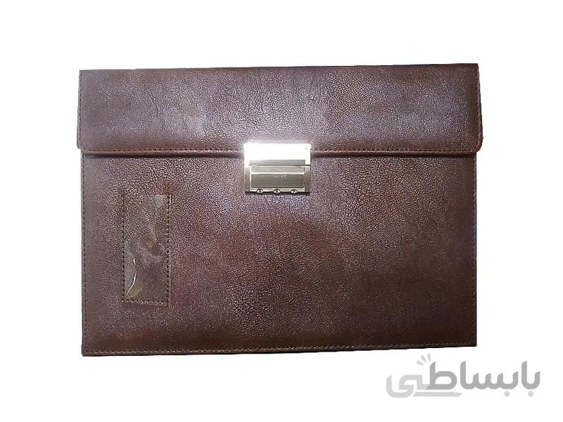 کارتابل رمز دار محرمانه چرمی مدل BJR