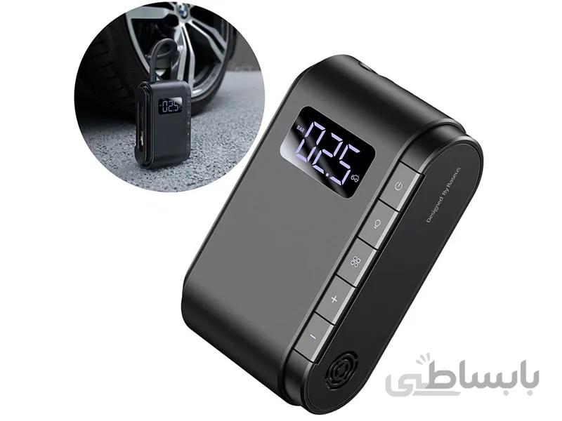 پمپ باد لاستیک خودرو بیسوس Baseus Dynamic Eye Inflator pump CRCQB03-01