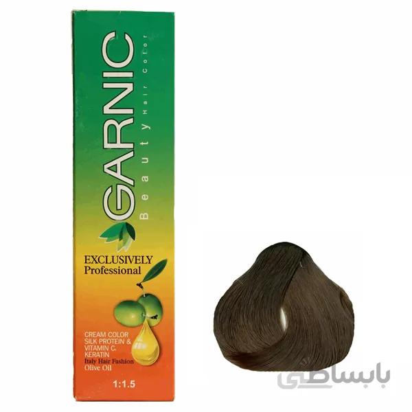 کیت رنگ موی سری طبیعی - قهوه ای تیره شماره 3 گارنیک GARNIC