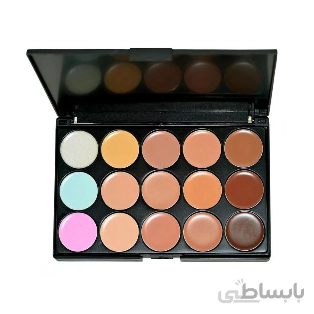 پالت کانسیلر مک 15 رنگ شماره 02 ا Mac Palette Concealer 15Color No02