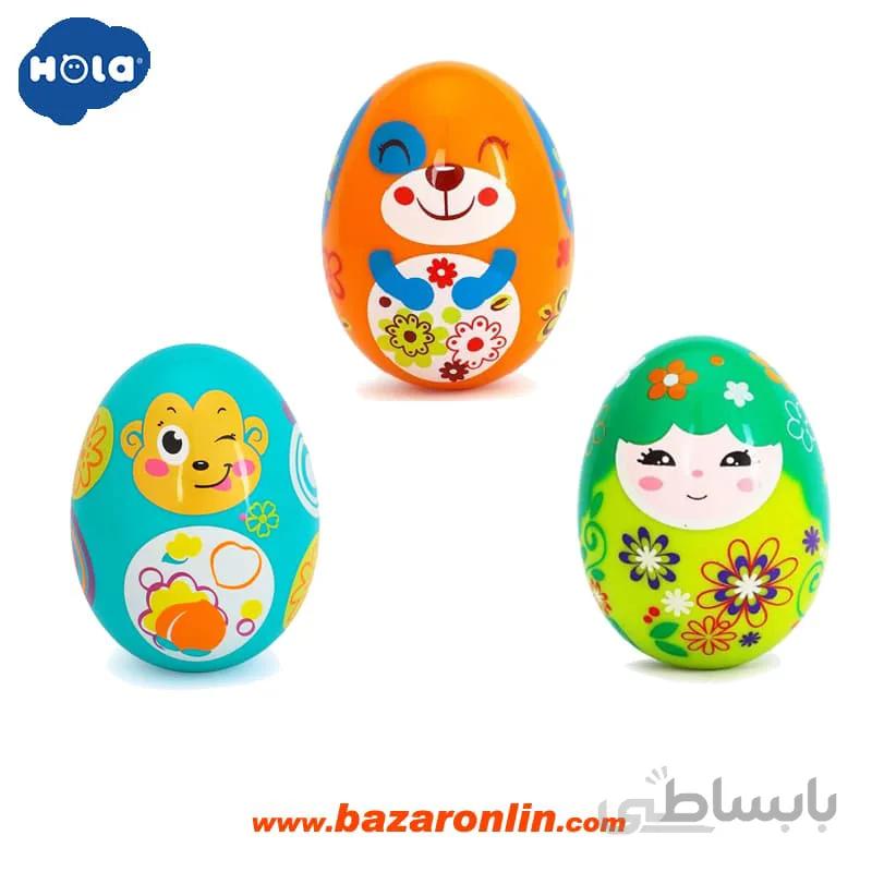 ست جغجغه تخم مرغی هولاتویز مدل ۳۱۰۲C