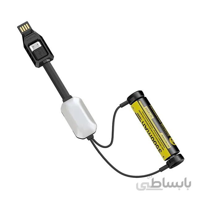 کابل شارژ و پاوربانک Nitecore LC10