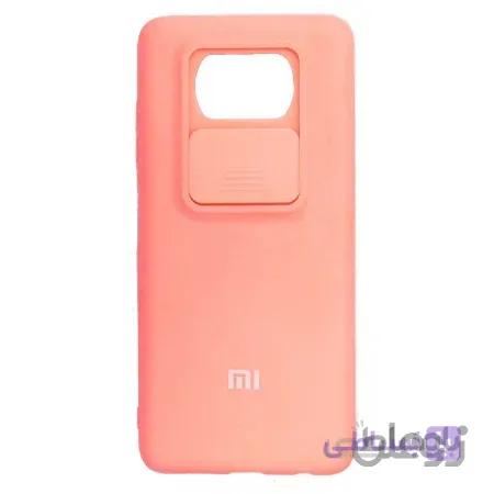 قاب سیلیکونی TPU محافظ لنزدار کشویی شیائومی Poco x3/x3 NFC/x3 pro