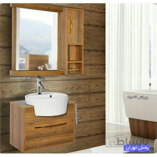 روشویی کابینت دار میلانو چوب جدید50سانت ا کد محصول 00218/1
