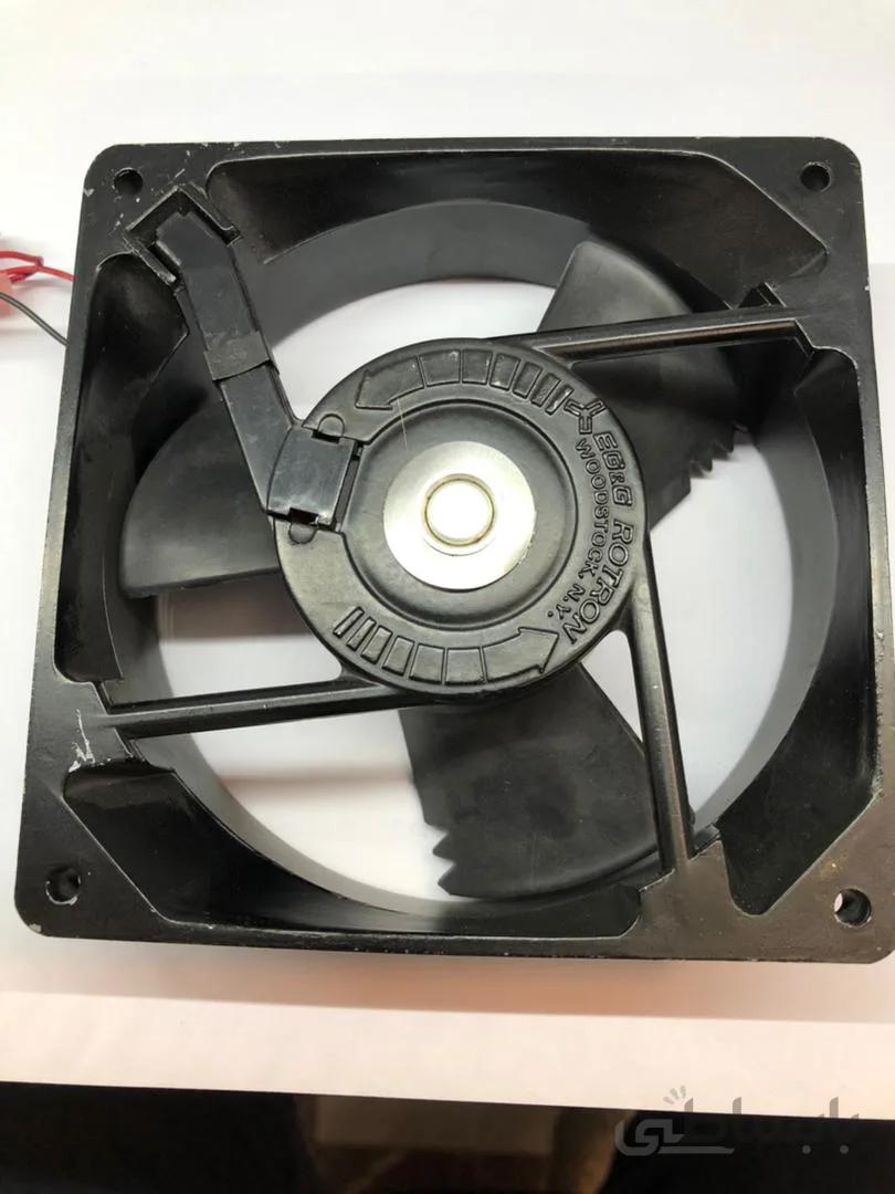 فن 12*12بدنه فلزی بلبرینگی 24 ولت FAN 24V