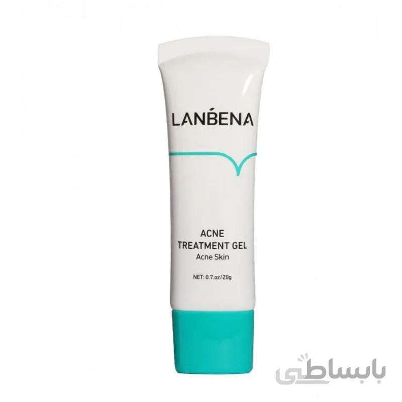 ژل درمان جوش و ترمیم کننده لانبنا lanbena