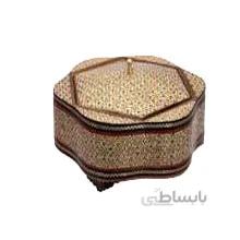 شکلات خوری خاتم کاری سایز 22 کد LN 75