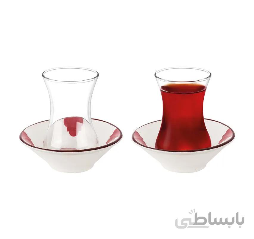 ست چای خوری 8 پارچه Vie Rouge مادام کوکو
