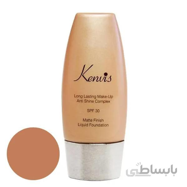 کرم پودر تیوپی Spf30 کنویس حجم 30 میل شماره 108 ا Kenvis Liquid Foundation SPF ٣0
