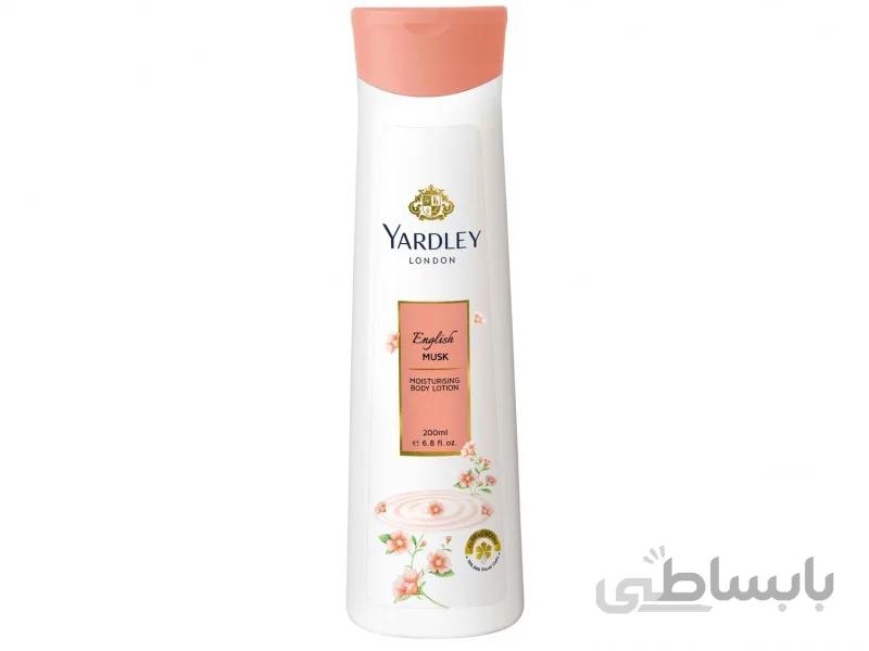 لوسیون آبرسان بدن یاردلی YARDLEY مدل MUSK