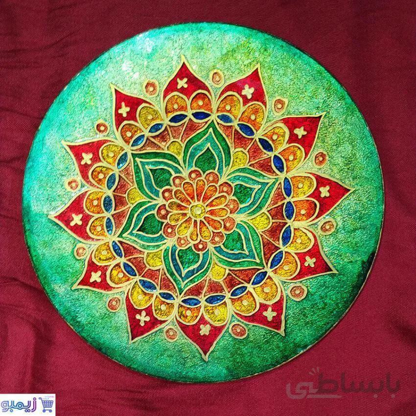 ظرف دکوراتیو طرح ماندالا
