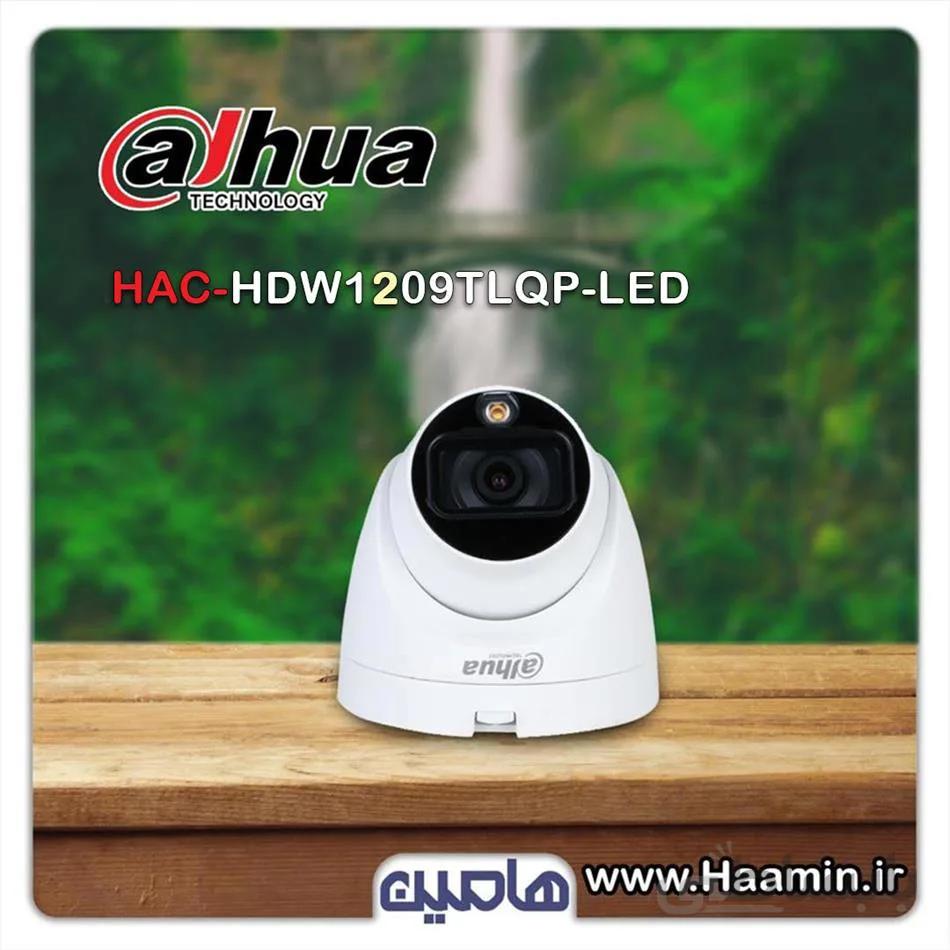 دوربین مداربسته 2 مگاپیکسل داهوا مدل DH-HAC-HDW1209TLQP-LED