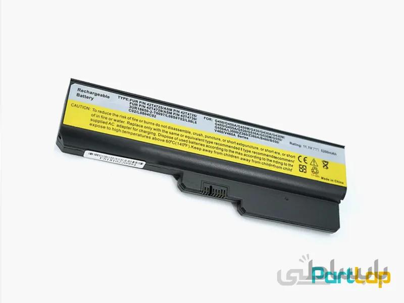 باتری 6 سلولی 42T4729 لپ تاپ لنوو IdeaPad G450