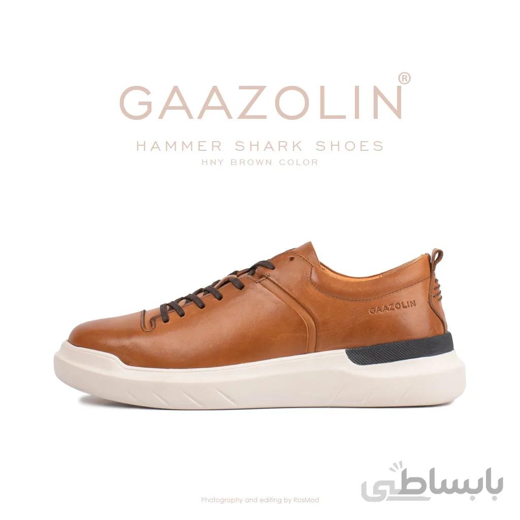 کتانی هامر شارک گازولین عسلی – GAAZOLIN Hammer Shark HNY Brown Color