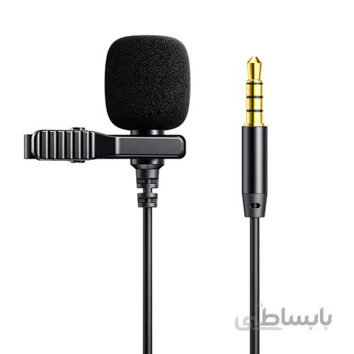 میکروفون سیم دار جویروم Joyroom Lavalier Microphone JR-LM1 3.5mm Jack 2M طول 2 متر