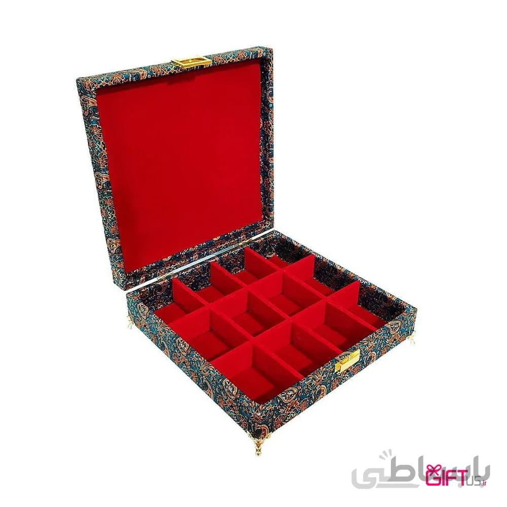جعبه ترمه ناب 12 خانه