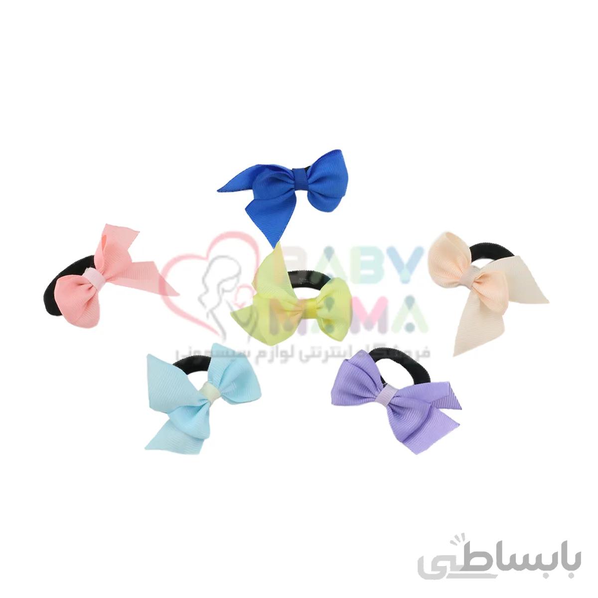 کش سر پاپیون رنگی