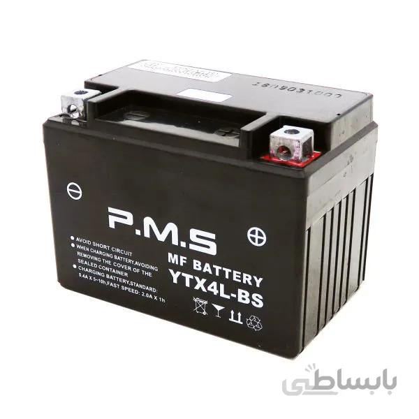 باتری موتورسیکلت پی ام اس 12V 4ah مناسب برای ویو و طرح ویو