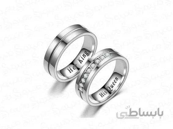 حلقه جفت ازدواج مردانه زنانه toxic-r-38