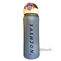 قمقمه ورزشی مات مدل fashion رنگ طوسی