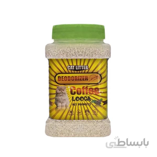 بوگیر خاک گربه با رایحه قهوه لوکا – Looca Cat Litter Coffee