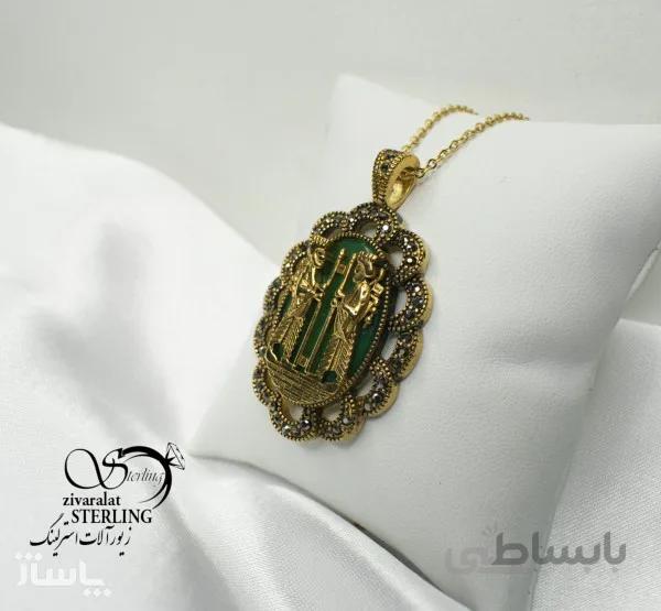 گردنبند استیلطرح هخامنشی کد 639990