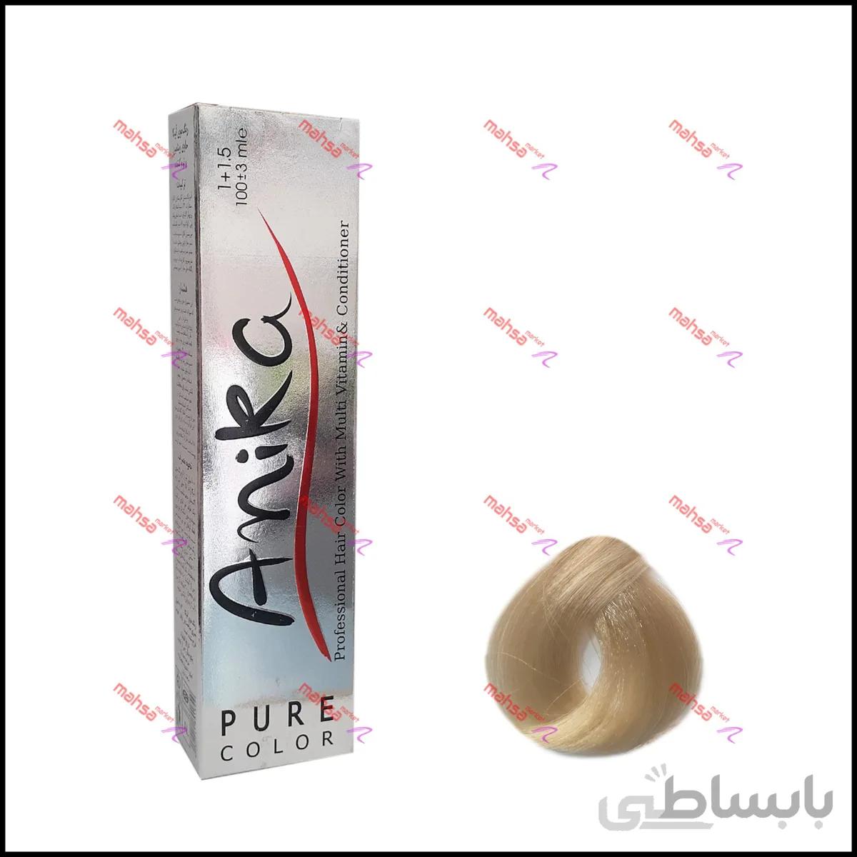 رنگ موی انیکا سری ترکیبی بژ ابریشمی be 8