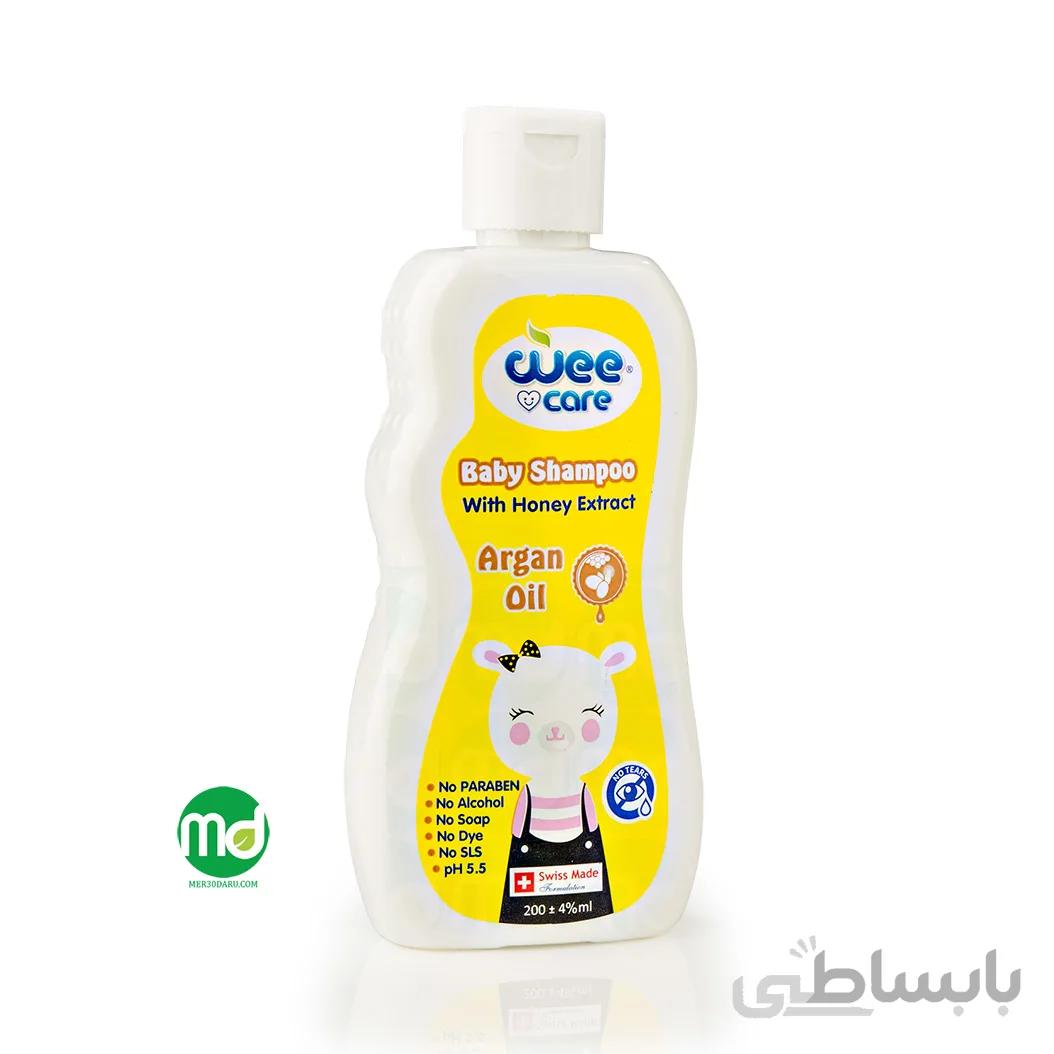 شامپو سر کودک وی کر حاوی عصاره عسل و روغن آرگان